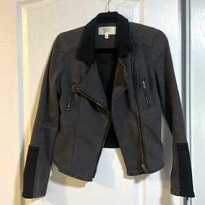 Rachel Roy Black denim jacket. Small